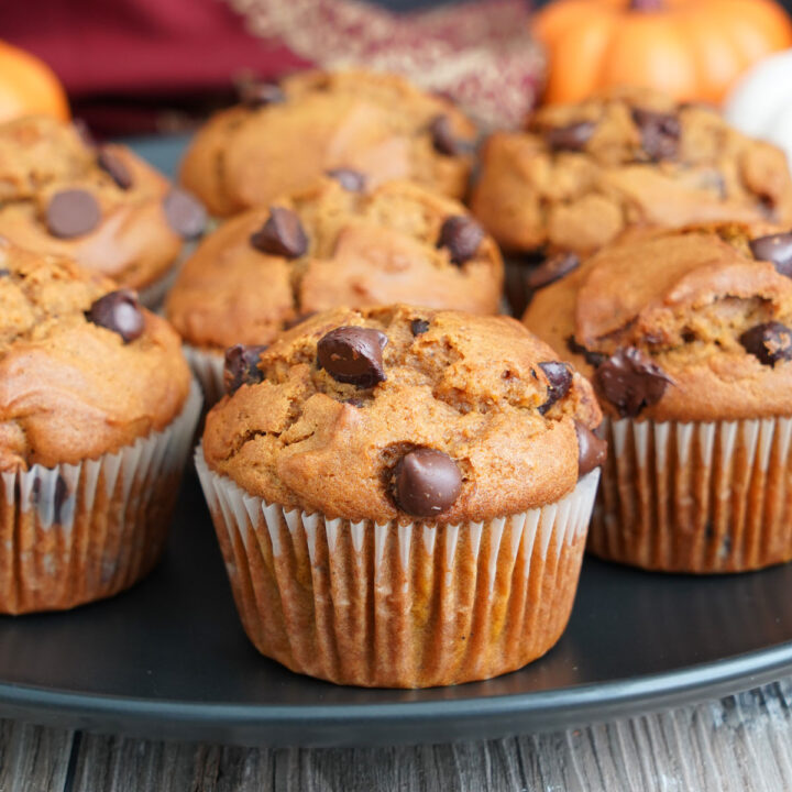 Chocolate Chip Pumpkin Muffins
