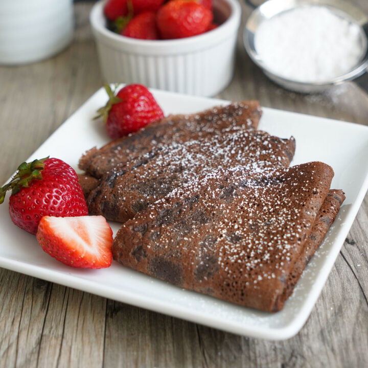 Chocolate Crepes Recipe