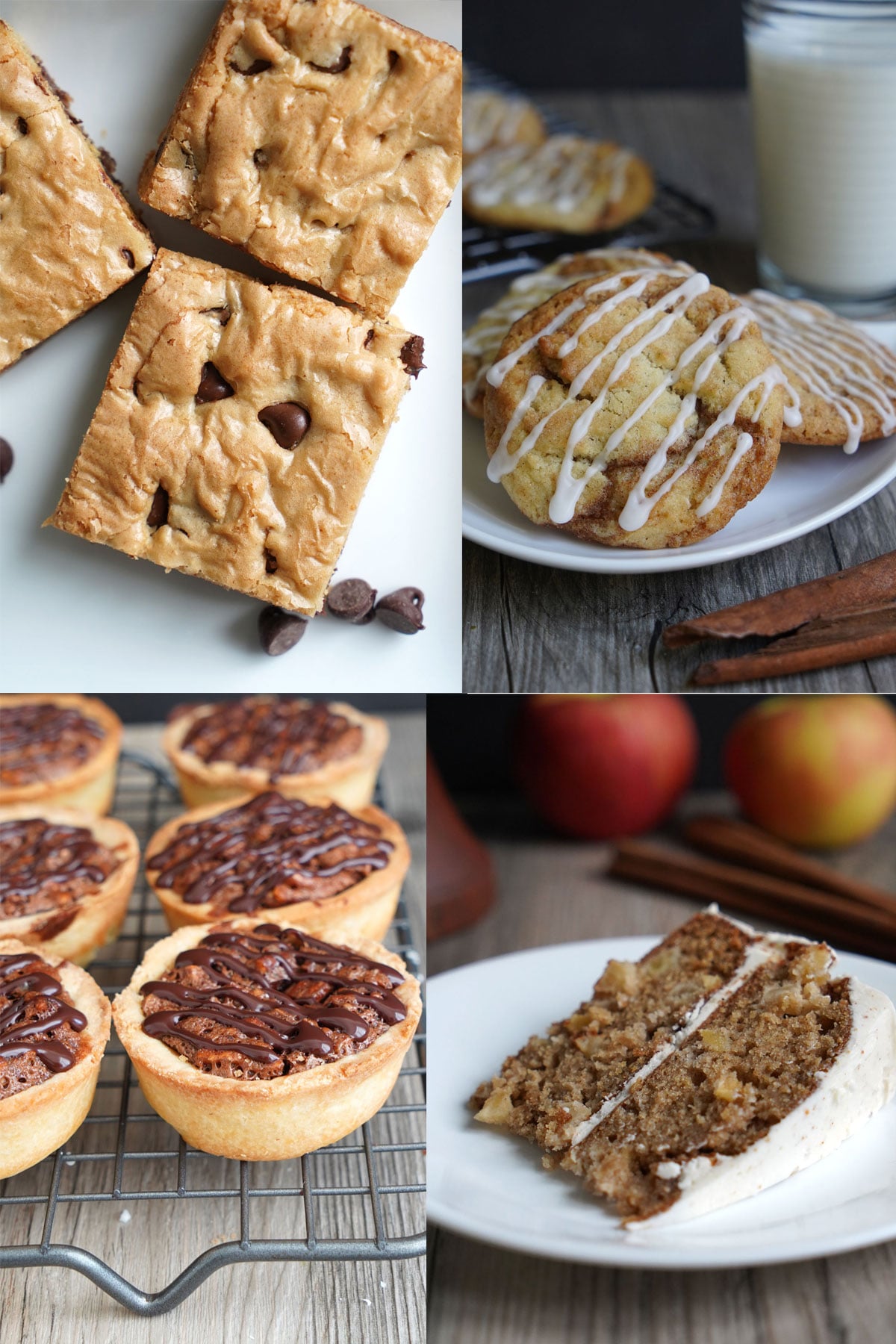 Collage of recipes requiring brown sugar.