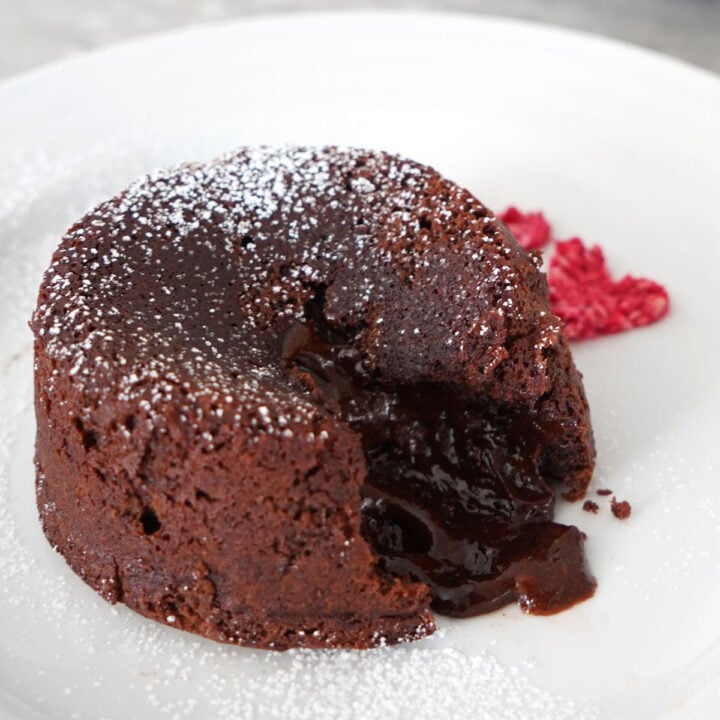 Chocolate Lava Cakes for 2