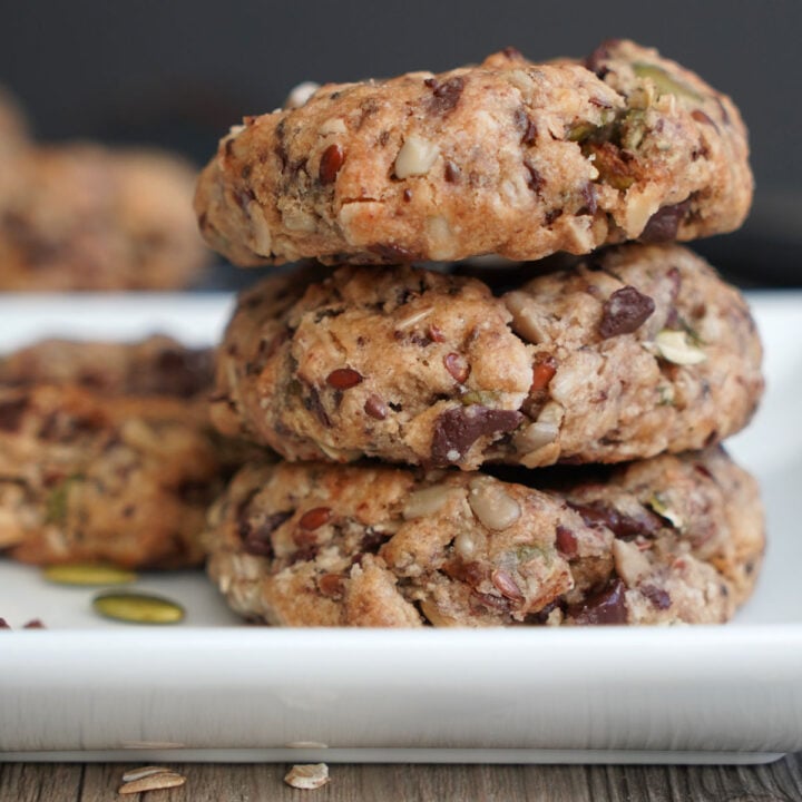 Seeded Oat Chocolate Chunk Cookies