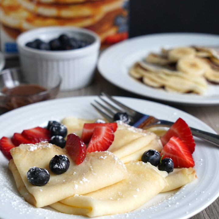 Pancake Mix Crepes