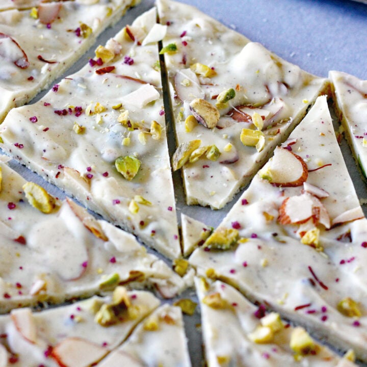 White Chocolate Diwali Bark
