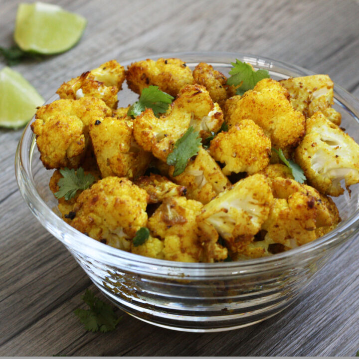Indian Spice Roasted Cauliflower
